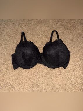 Black Lace Underwire Bra - Women Intimates